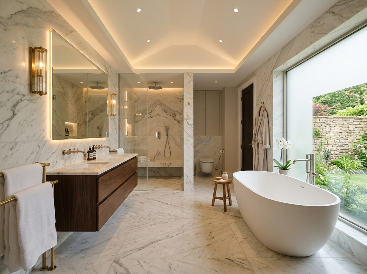 Custom Bathroom Renovation in Waelder